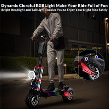 Load image into Gallery viewer, Electric Scooter for Adult, 6000W Dual Motor 55MPH Fast Escooter, 60V 38Ah Large Battery Up to 75 Miles, Portable Folding E-Scooter with Seat
