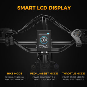 Electric Bike for Adults,1400W Peak Motor 30MPH Max Speed 48V 13AH Removable Battery, Full Suspension System Design