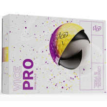 Load image into Gallery viewer, Vice Pro Golf Balls, Royal/Gold
