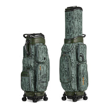 Load image into Gallery viewer, HELIX Golf Cart Bag with Wheels Retractable Top for Daily Use and Travel (Green)
