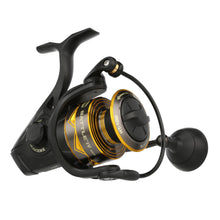 Load image into Gallery viewer, Penn Battle IV Size 5000 Spinning Fishing Reel, Full Metal Body and Sideplate, CNC Gear Technology, Hydro Armor Seals Critical Area from Water Intrusion, HT-100 Drag System
