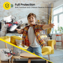 Load image into Gallery viewer, Foldable Mini Nano RC Drone for Kids Gift Portable Pocket Quadcopter with Altitude Hold 3D Flips and Headless Mode Easy to Fly for Beginners
