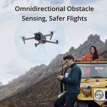 Load image into Gallery viewer, Drone with Medium Tele &amp; Wide-Angle Dual Primary Cameras, 46-Min Max Flight Time, Omnidirectional Obstacle Sensing, 48MP Photos, 4K

