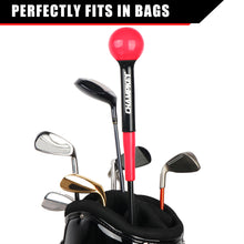 Load image into Gallery viewer, CHAMPKEY Golf Swing Trainer - Tempo &amp; Flexibility Training Aids Warm-Up Stick Ideal for Golf Indoor &amp; Outdoor Practice (Red, 40 Inches)
