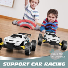 Load image into Gallery viewer, RC Cars Remote Control Car for Kids, 1:18 Scale 20 KM/H 2WD Offroad Buggy, 2.4GHz RC Racing Car with USB-C Easy Charging
