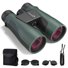 Load image into Gallery viewer, Aurosports 15x56 Binoculars for Adults High Powered for Bird Watching Green
