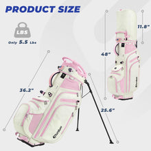 Load image into Gallery viewer, 14 Way Golf Stand Bag with 12 Pockets n Full-Length Dividers
