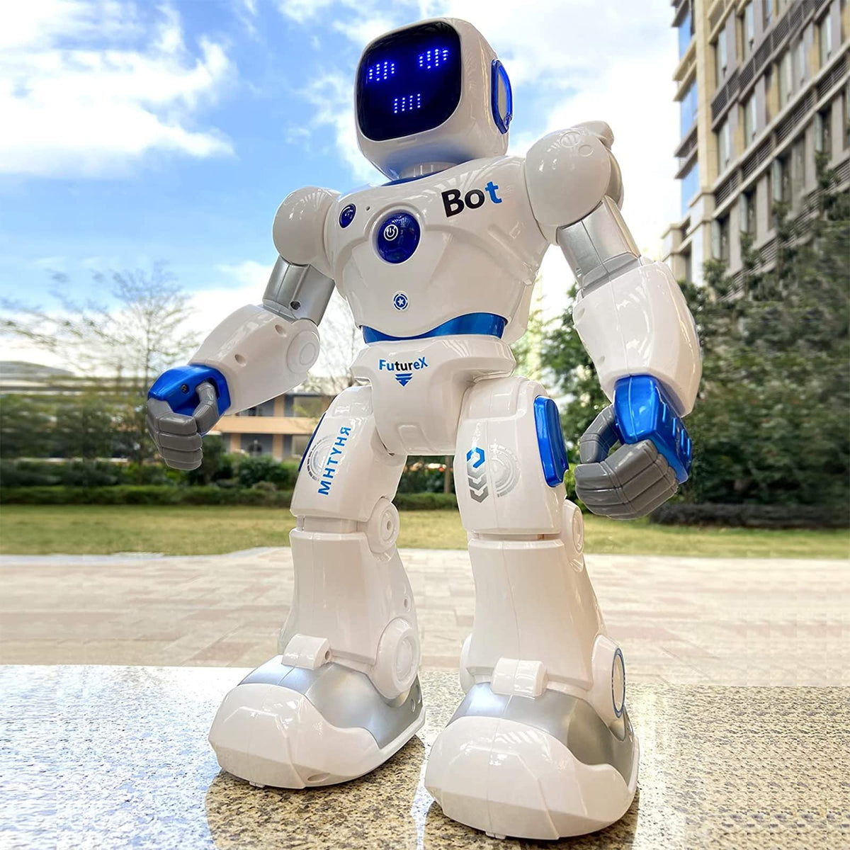 1088 Smart Robots for Kids, Large Programmable Interactive RC Robot wi ...