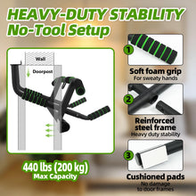 Load image into Gallery viewer, VBSD Upgrade Pull Up Bar for Doorway With Ergonomic Grip
