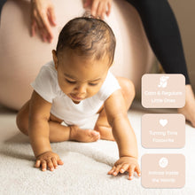 Load image into Gallery viewer, BABYGO Birthing Ball - Pregnancy Yoga Labor &amp; Exercise Ball &amp; Book Set Trimester Targeting-(Nude, 65cm)

