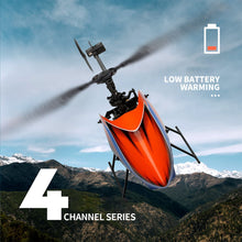 Load image into Gallery viewer, Remote Control Helicopter, 4 Channel RC Aircraft with 6-Axis Gyro, Altitude Hold, One Key Take Off/Landing, Include 3 Batteries
