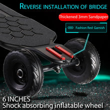 Load image into Gallery viewer, Electric Skateboard with LCD Remote Control，V5 Electric Longboard with Light for Adults, 1650W Dual Motor, 27 MPH &amp; 18 Miles Range
