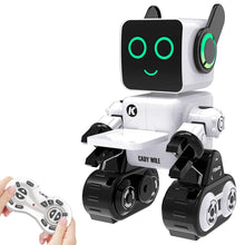 Load image into Gallery viewer, Robot Toy for Kids, Remote Control and Intelligent Programming RC Robot, Music, Dancing, Talk, Play with Kids (White)
