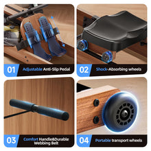 Load image into Gallery viewer, Rowing Machine for Home - Wood
