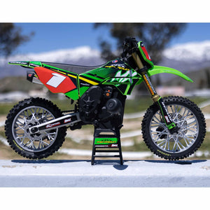 RC Motorcycle Promoto-MX 1/4 Motorcycle Ready-to-Run Combo Includes Battery and Charger Pro Circuit LOS06002 Green