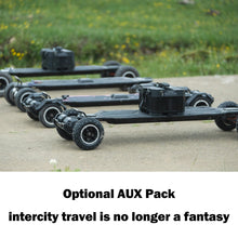 Load image into Gallery viewer, Pro 4WD All-Terrain Off Road Electric Skateboards, Top Speed of 35 Mph, 24 Miles Range, 7000W Quad Motor, IP55 Waterproof
