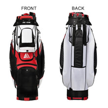 Load image into Gallery viewer, ASK ECHO T-Lock Golf Cart Bag, Quiet 14-Way Full-Length Divider (White)
