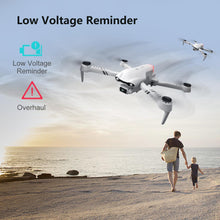 Load image into Gallery viewer, F10 Foldable Drone with Camera for Adults, Brushless Motor, 1080P HD FPV Live Video, Altitude Hold, Headless Mode,3D Flips
