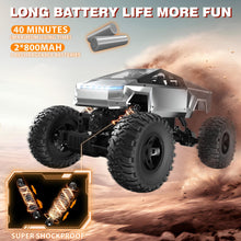 Load image into Gallery viewer, 1/14 Scale 4WD RC Monster Truck, 2.4GHz Remote Control Car with LED Lights, All-Terrain Off-Road Toy
