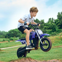 Load image into Gallery viewer, A12 Electric Dirt Bike for Kids, 36V 350W Electric Motorcycle for Kids Ages 3-10, Up to 15.5MPH &amp; 14 Miles Long-Range
