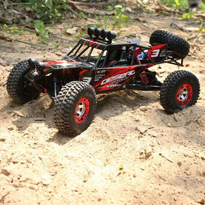 1:12 Scale Remote Control Car, 4WD High Speed 35 Km/h All Terrains Electric Toy Off Road RC Monster Vehicle