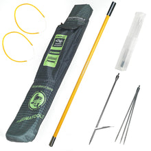 Load image into Gallery viewer, Hawaiian Sling Fishing Spear 5ft Fiberglass Pole Spear 3 Prong Hand Spear Pole Spear Fishing Equipment Harpoon Spearfishing Gear Spear Gun for Spearfishing, Snorkeling, Scuba Diving, Freediving
