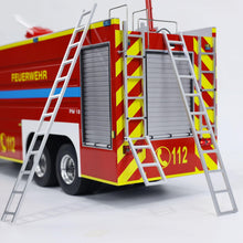 Load image into Gallery viewer, 1/14 8X4 RC Fire Fighting Truck Metal Chassis Two Speed Transmission Differential Lock on Axles Radio Control Fire Car Light
