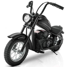 Load image into Gallery viewer, Electric Dirt Bike, 15 mph &amp; 150lb Max, 24V Ride on Toy for Big Kids w/LED Lights &amp; Power Display, Chain-Driven Motor-Black

