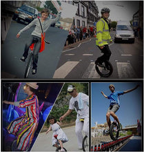Load image into Gallery viewer, 24&quot; Unicycle for Beginners &amp; Adults (180-200cm), Heavy Duty with Mountain Tire &amp; Alloy Rim, 330lbs Capacity
