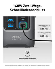 Load image into Gallery viewer, Anker SOLIX C200 DC Portable Power Station, 192Wh, 200W, Outdoor Camping
