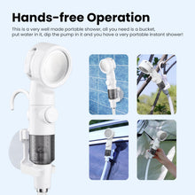 Load image into Gallery viewer, Ann Katy Portable Camping Shower Pump, Electric Outdoor Shower for RV Trip
