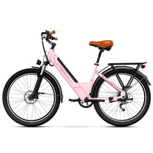 Load image into Gallery viewer, Cybervelo 1000 Peak Electric Bike for Adults,up 80 Miles Removable Battery Ebike, 26&quot; Electric E Bike with 7-Speed
