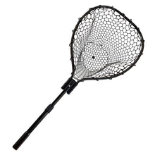 Load image into Gallery viewer, Telescopic Fishing Landing Net, 60.63/66.14in Oval 18.9×24.41in Fish Safe Net Holds Up to 15Lbs for Catch Release (2-Section 60.63")

