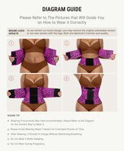 Load image into Gallery viewer, FeelinGirl Corset Perspiring Workout Waist Trainer Corset Trimmer Belt for Women Belly Band Body Shaper- Rose Leopard M
