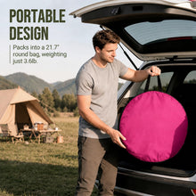 Load image into Gallery viewer, WolfWise Pop Up Shower Tent for Camping Essentials, Compact &amp; Lightweight
