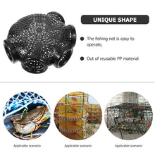 Load image into Gallery viewer, Alasum Reusable Fishing Trap Cage 13.18X11.61X4.72In Portable Crawfish Crab Shrimp Net Durable Pp Material for Freshwater Saltwater Fishing
