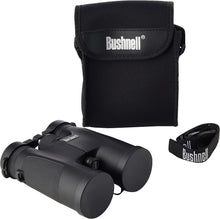 Load image into Gallery viewer, Bushnell PowerView 10x42 Compact Roof Prism Binoculars, Black
