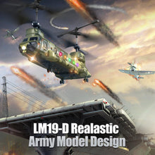 Load image into Gallery viewer, RC Helicopter, Remote Control Military Helicopter with Camera, Twin-Propeller with Altitude Hold, One Key take Off
