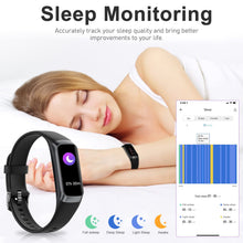 Load image into Gallery viewer, Zeacool Fitness Tracker with 24/7 Heart Rate, Blood Oxygen Blood Pressure Sleep Monitor
