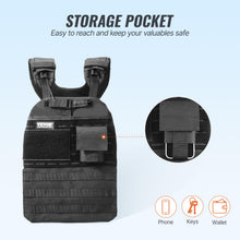 Load image into Gallery viewer, VEVOR Weighted Vest, 40lb Weight Vest, Adjustable Body Weight Jacket for Men Women, Workout Equipment for Strength and Endurance Training, Running, Jogging, Walking, Fitness, and Weight Loss
