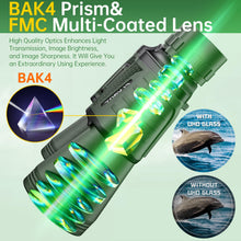 Load image into Gallery viewer, 20x50 High Powered Binoculars for Adults, Waterproof Binoculars with Low Light Vision for Bird Watching Hunting Camping Travel Cruise Hiking Sports Stargazing, Gifts for Men Dad
