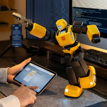 Load image into Gallery viewer, Bumblebee Robot - Transforming Action Figure with Voice Commands, Programmable Moves, Authentic Sound Effects

