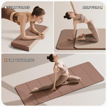 Load image into Gallery viewer, 75x26" Extra Long-Wide | Portable &amp; Easy Store | for Yoga, Pilates, Home Gym &amp; Full-Body Workouts
