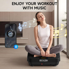 Load image into Gallery viewer, SEDOZIK Vibration Plate Exercise Machine, Vibration Plate for Lymphatic Drainage Weight Loss, 450 Lbs Capacity Full Body Vibrating Platform Workout Equipment with Bluetooth for Home Women Men, Black
