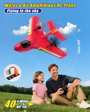 Load image into Gallery viewer, ANTSIR Remote Control Airplanes for Kids 2.4Ghz RC Water Plane Gifts for Boys Age 8-13 Year
