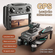 Load image into Gallery viewer, GPS RC Drone With With Screen On Controller, 4K EIS Camera, One Click Return, Tracking Function, LED Lights, 5G WiFi Image Transmission
