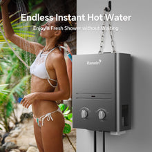 Load image into Gallery viewer, Ranein 6L Propane Tankless Water Heater, 1.58 GPM, 41,000 BTU, Outdoor
