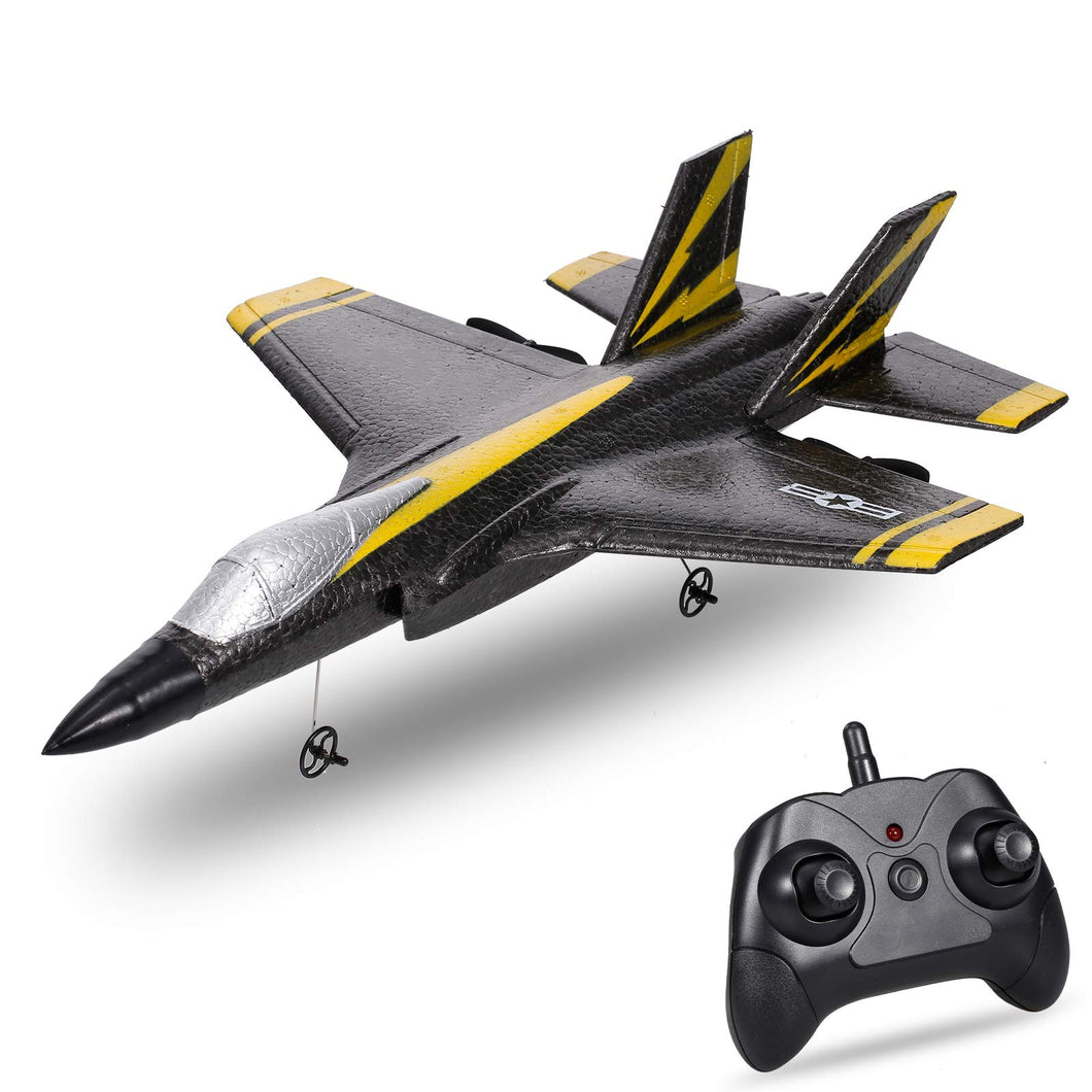 FX635 RC Airplane, 2 Channel RC Plane, 2.4Ghz Remote Control Airplane, Ready to Fly Foam Glider with 3 Axis Gyro