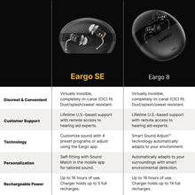 Load image into Gallery viewer, Eargo SE and Deep Cleaning Kit Bundle - Virtually Invisible Self-Fitting FDA-Cleared OTC CIC Hearing Aids

