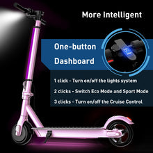 Load image into Gallery viewer, Electric Scooter, 350W Peak Motor, 13 MPH, 10.6 Mile Range, Foldable, Lightweight, UL 2272 Certified, Dual Braking System
